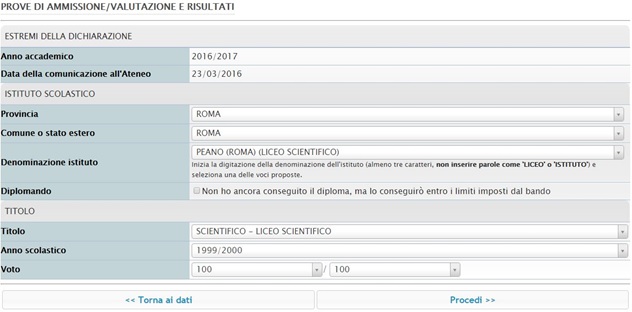 Come Presentare La Domanda Per La Partecipazione Alle Prove Di Ammissione Valutazione Portale Dello Studente